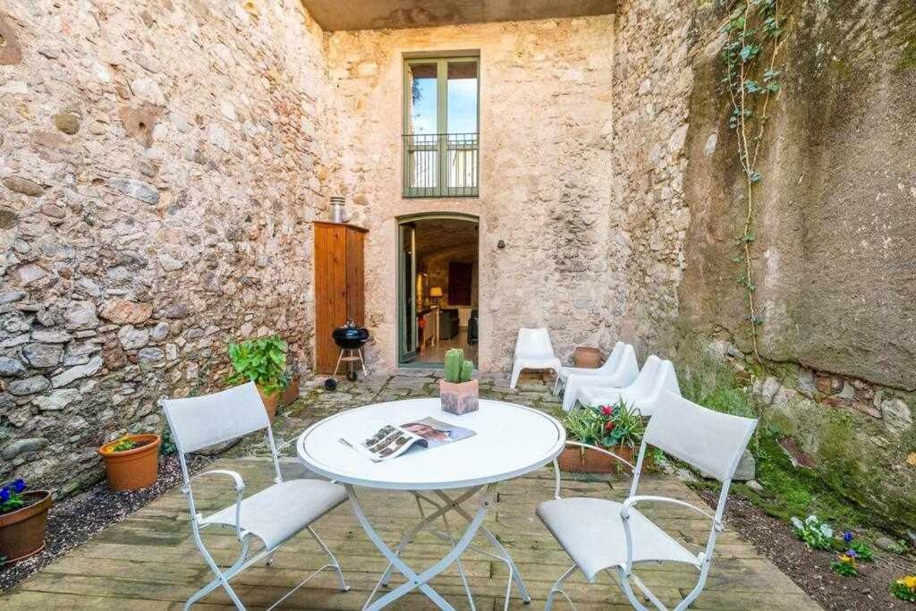 Apartamento Banos Arabes Con Jardin Girona Dış mekan fotoğraf