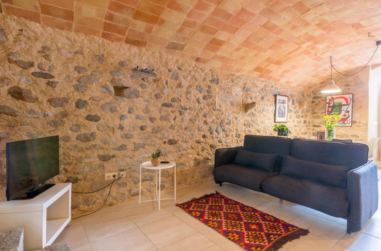 Apartamento Banos Arabes Con Jardin Girona Dış mekan fotoğraf