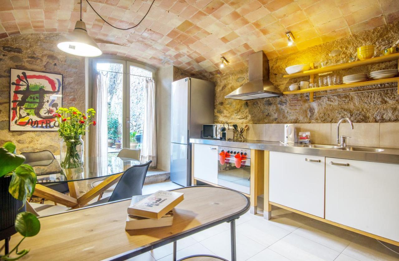 Apartamento Banos Arabes Con Jardin Girona Dış mekan fotoğraf